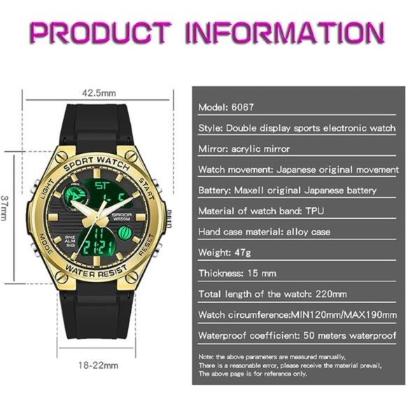 Women\'s Ladies Outdoor Waterproof Sports Watch Quartz Watch Fashion Bracelet main image 4